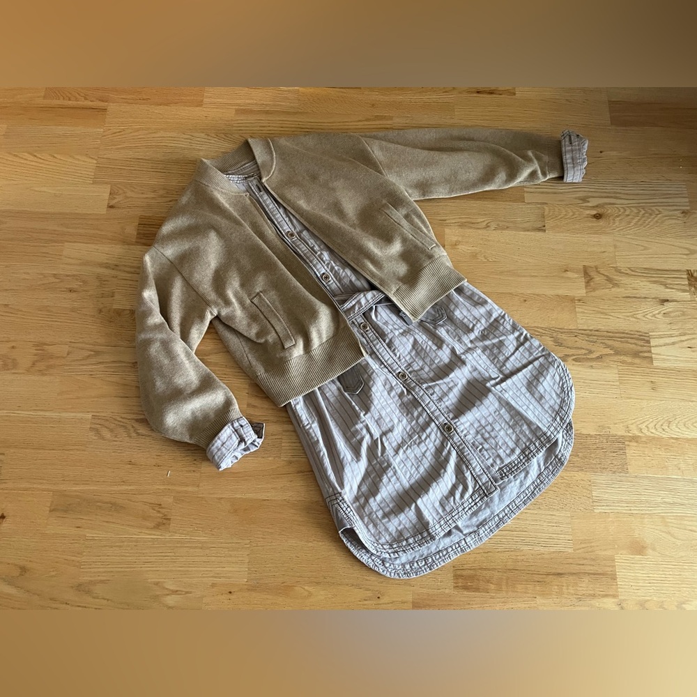 Set of 2 Items! NWT Zara kids girls Wool Blend jackets & Dress Size 12 - 13 H&M